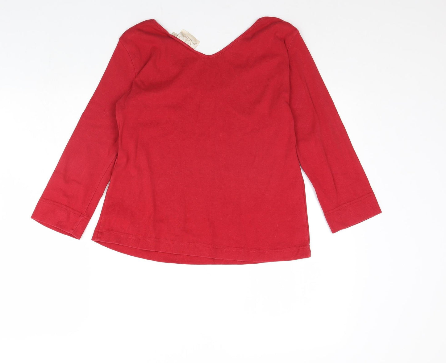 Adini Womens Red   Basic Blouse Size M