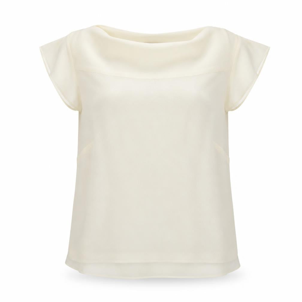 BHS Womens Ivory   Basic Blouse Size 14