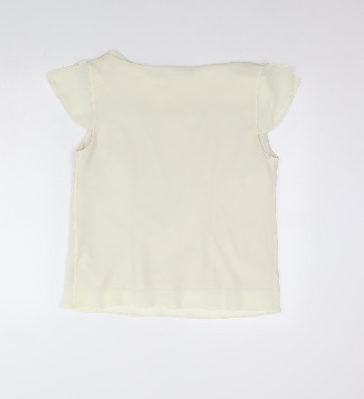 BHS Womens Ivory   Basic Blouse Size 14