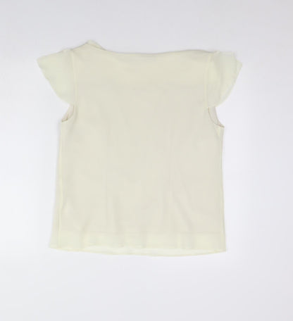 BHS Womens Ivory   Basic Blouse Size 14