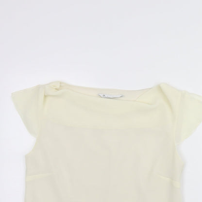 BHS Womens Ivory   Basic Blouse Size 14