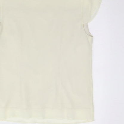 BHS Womens Ivory   Basic Blouse Size 14