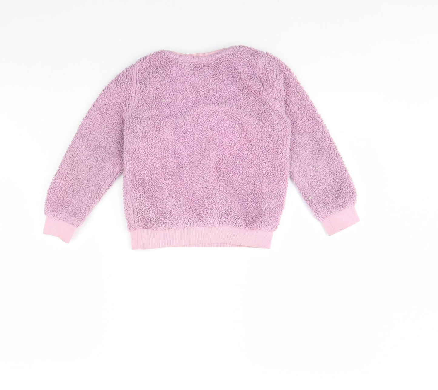 TU Girls Pink   Pullover Jumper Size 7 Years