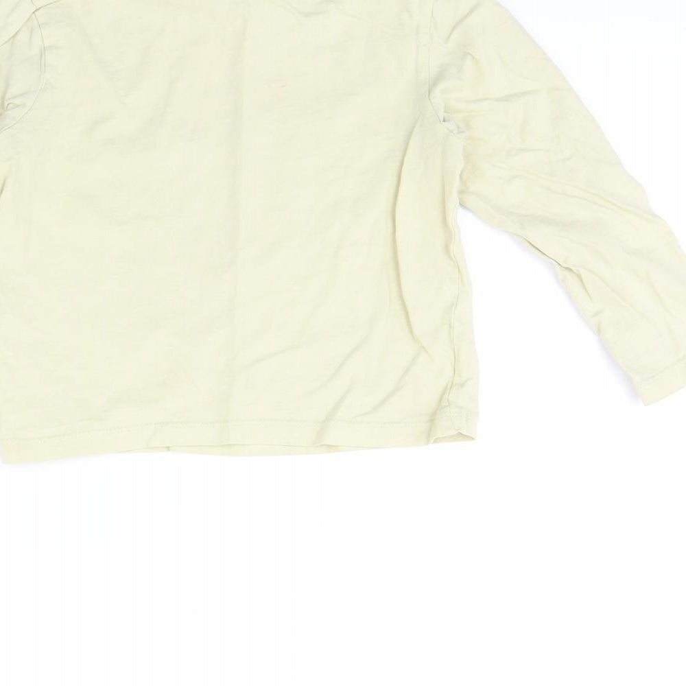 Disney Girls Yellow   Basic T-Shirt Size 3 Years  - Belle (Beauty & the Beast)