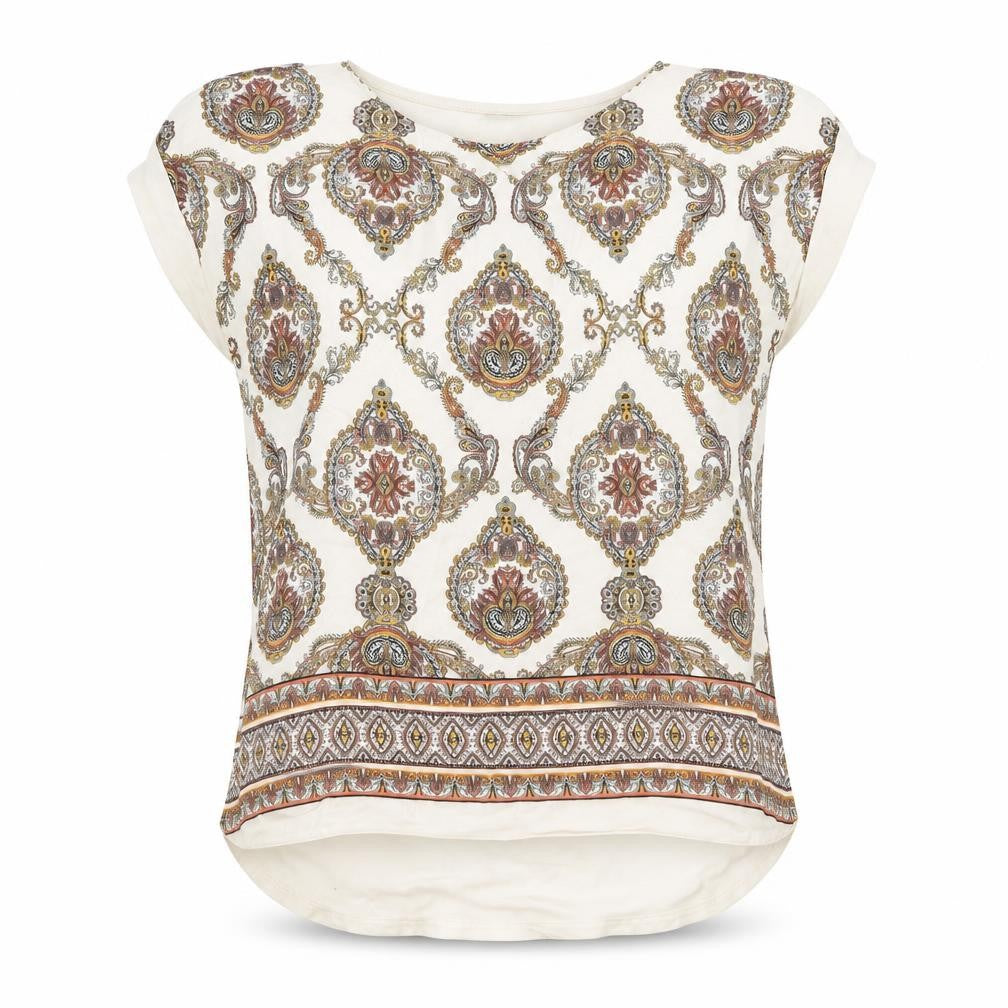 F&F Womens Beige   Basic Blouse Size 14