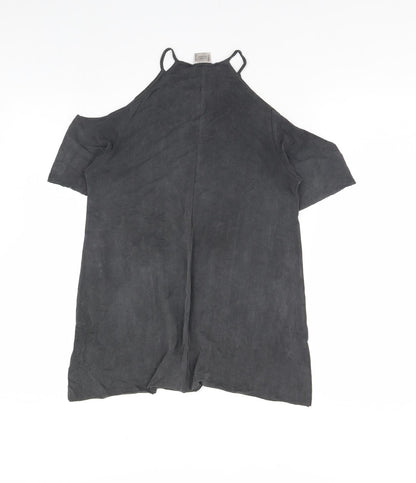 Zara Womens Grey   Basic Blouse Size S