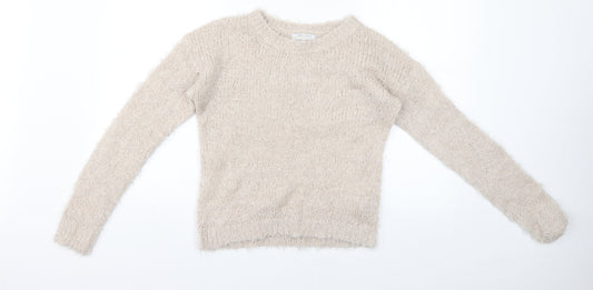 New Look Womens Beige   Pullover Jumper Size 10