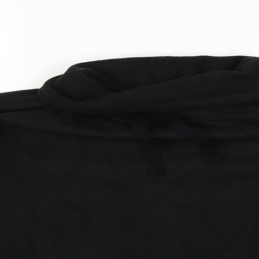 gift aid Womens Black Herringbone  Pullover Jumper Size S