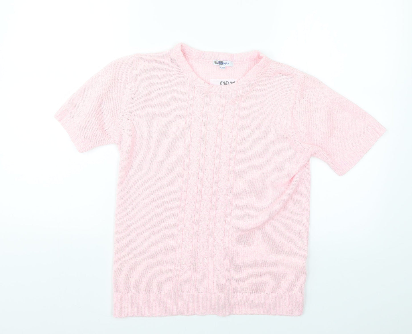 Damart Girls Pink   Pullover Jumper Size 10-11 Years