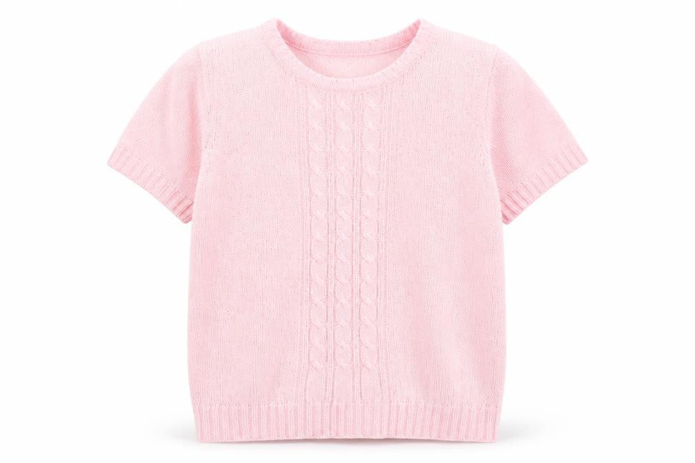 Damart Girls Pink   Pullover Jumper Size 10-11 Years