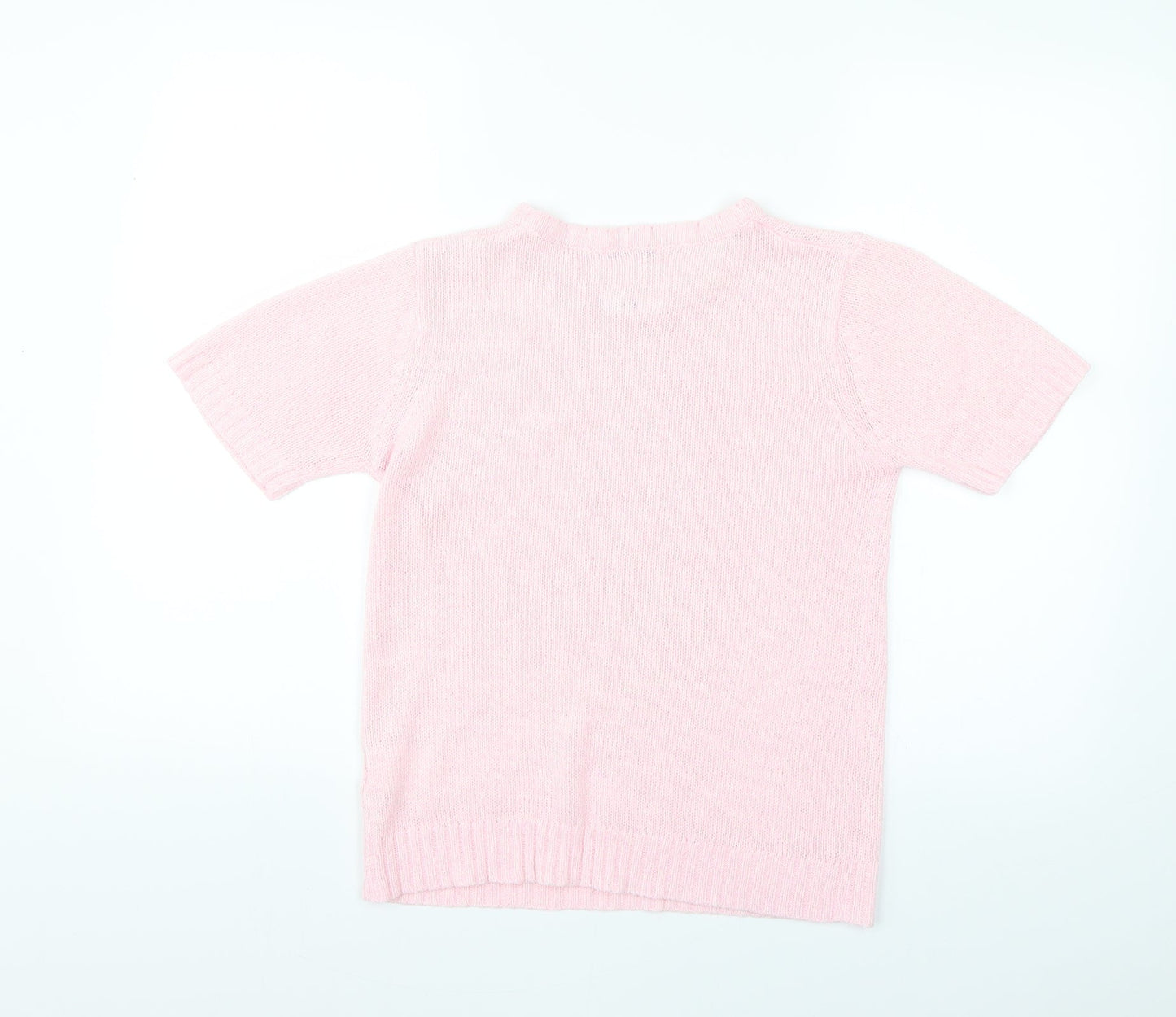 Damart Girls Pink   Pullover Jumper Size 10-11 Years