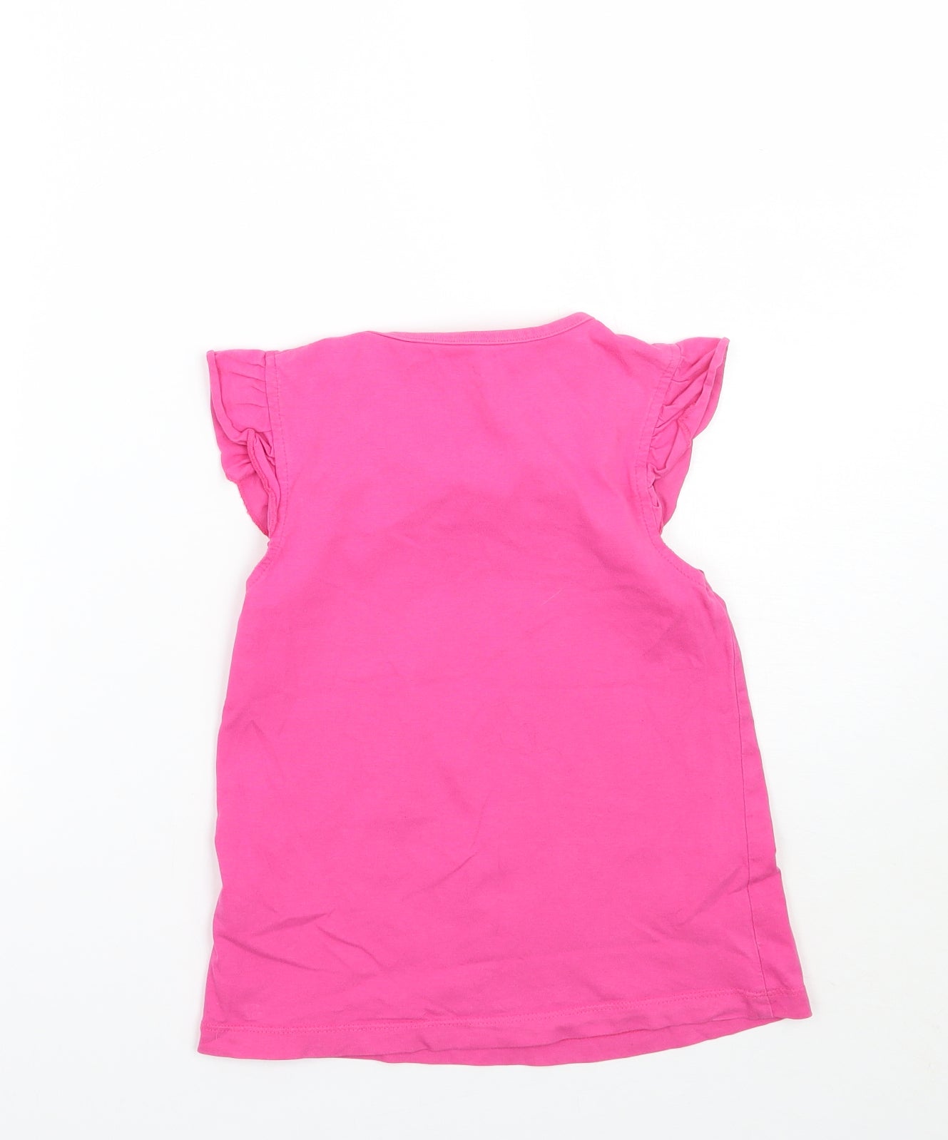 Sunshine girl Girls Pink   Basic Tank Size 6-7 Years