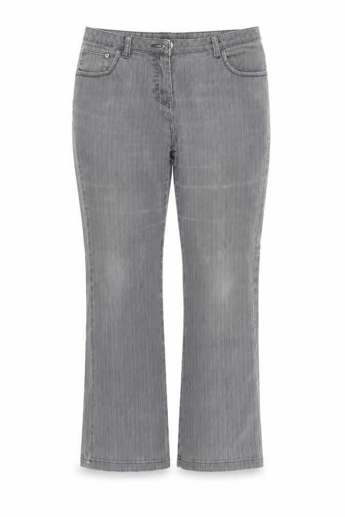 Papaya Womens Grey   Straight Jeans Size 14 L26 in