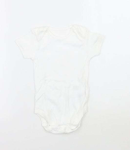 George Baby White   Babygrow One-Piece Size 18 Months