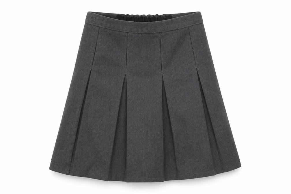 Marks & Spencer Girls Grey   A-Line Skirt Size 8-9 Years