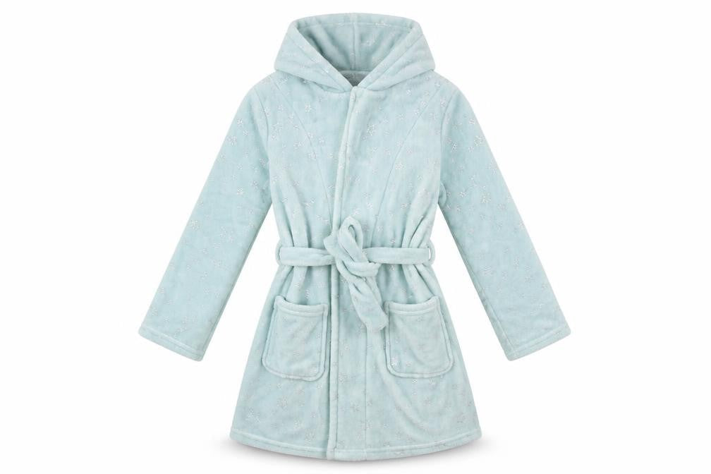 New Look Girls Blue Geometric  Kimono Robe Size M