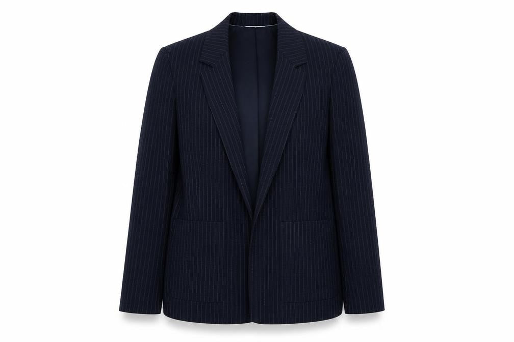 Topshop Womens Blue   Jacket Suit Jacket Size 12
