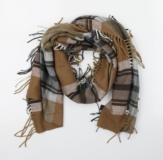 Marks and Spencer Unisex Multicoloured Plaids & Checks  Scarf  One Size