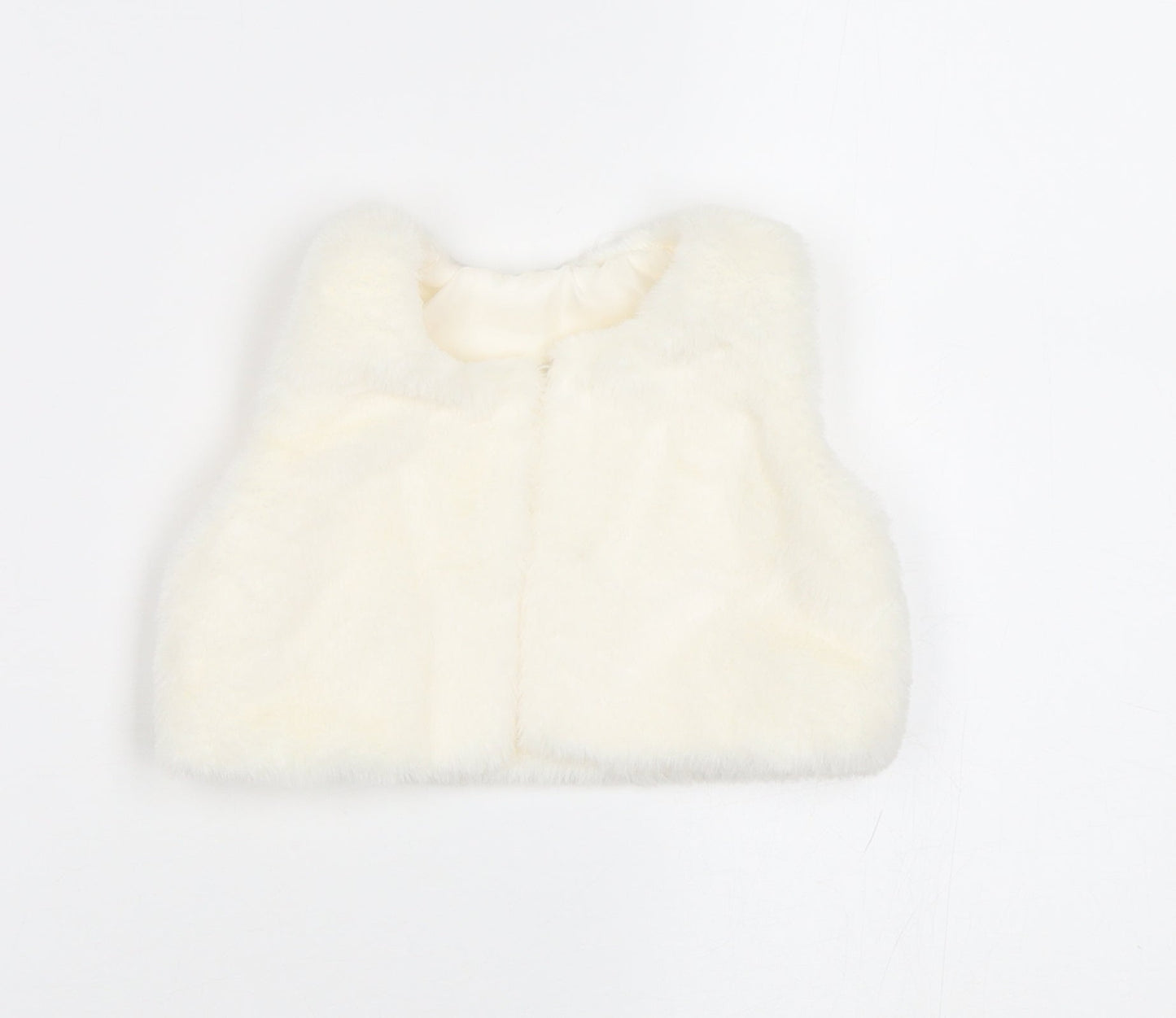 Matalan Baby Ivory   Gilet Waistcoat Size 12-18 Months