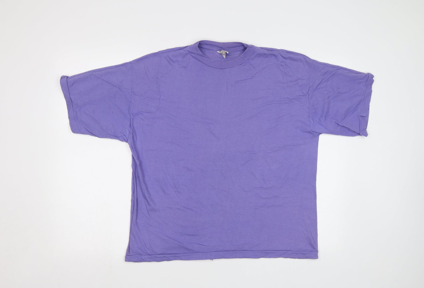 Cis Co. Ltd Womens Purple   Basic T-Shirt Size L