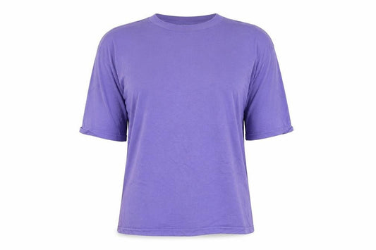 Cis Co. Ltd Womens Purple   Basic T-Shirt Size L