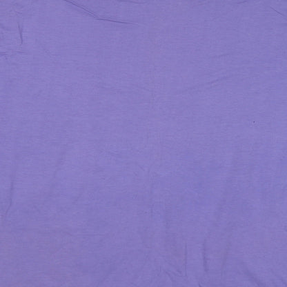 Cis Co. Ltd Womens Purple   Basic T-Shirt Size L