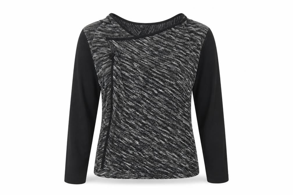 BHS Womens Grey   Wrap Jumper Size 16