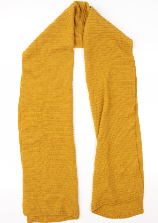Preworn Womens Yellow    Scarf