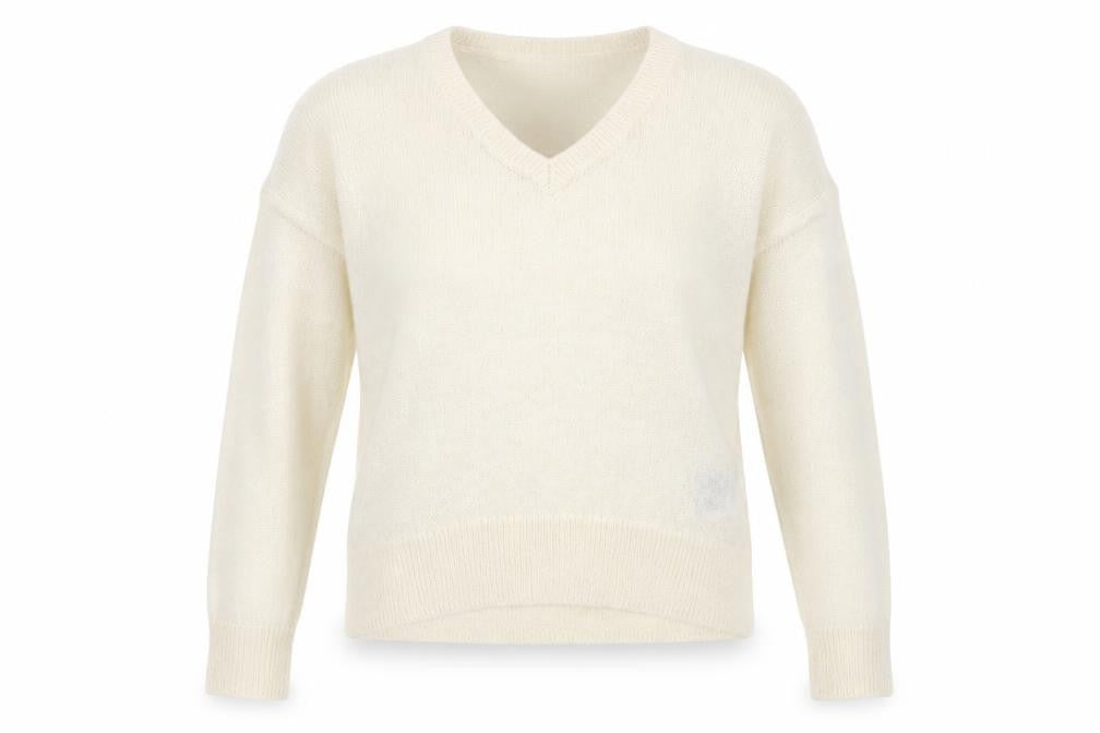 H&M Womens Ivory   Pullover Jumper Size S