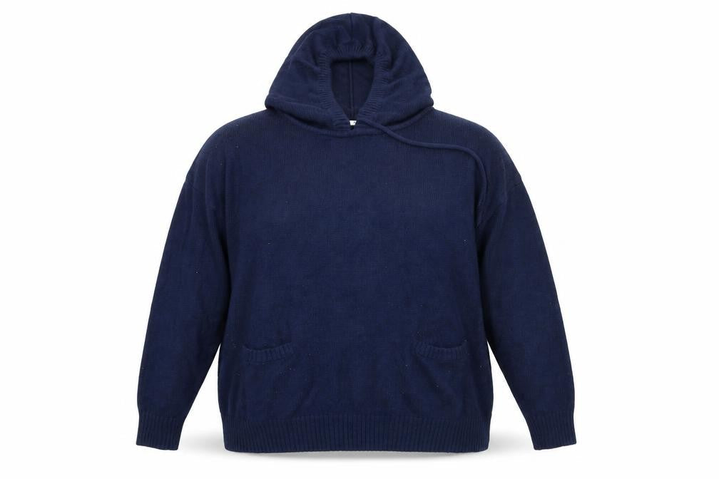 TU Womens Blue   Pullover Hoodie Size L