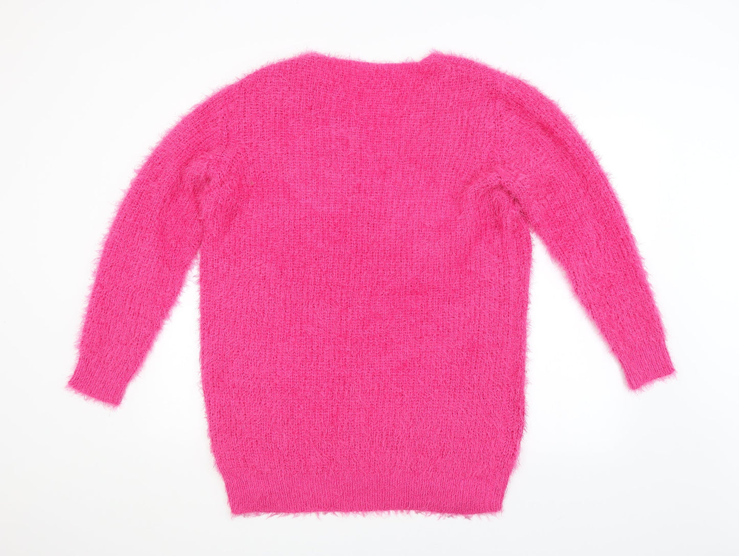 Pep&Co. Womens Pink   Pullover Jumper Size 16