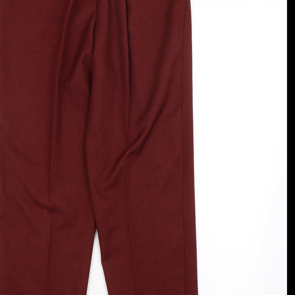 Saira of Manchester Womens Red   Trousers  Size 14 L28 in