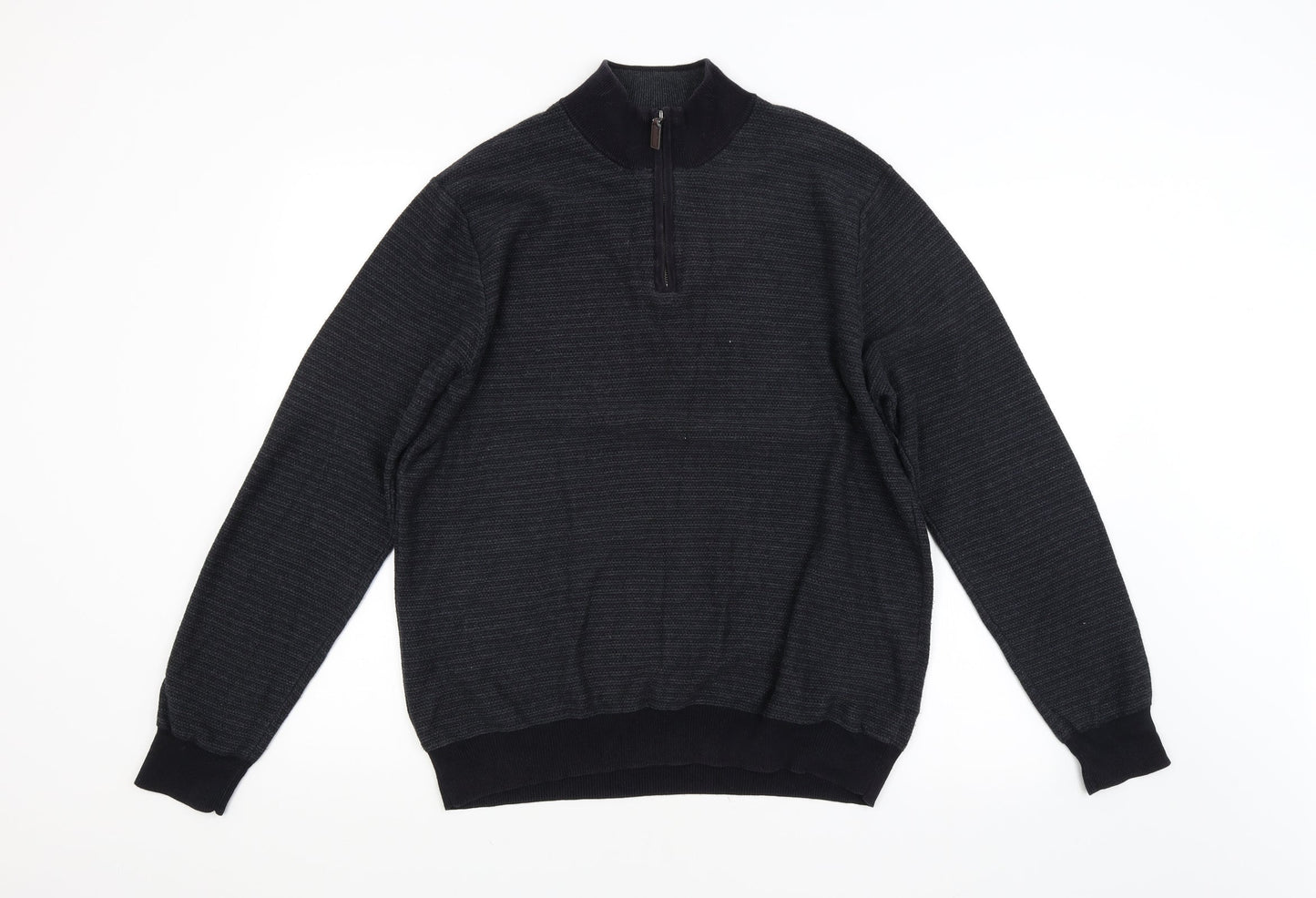 M&S Mens Grey   Pullover Jumper Size L