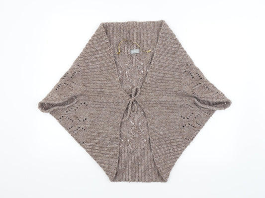 Per Una Womens Brown   Cardigan Jumper Size M