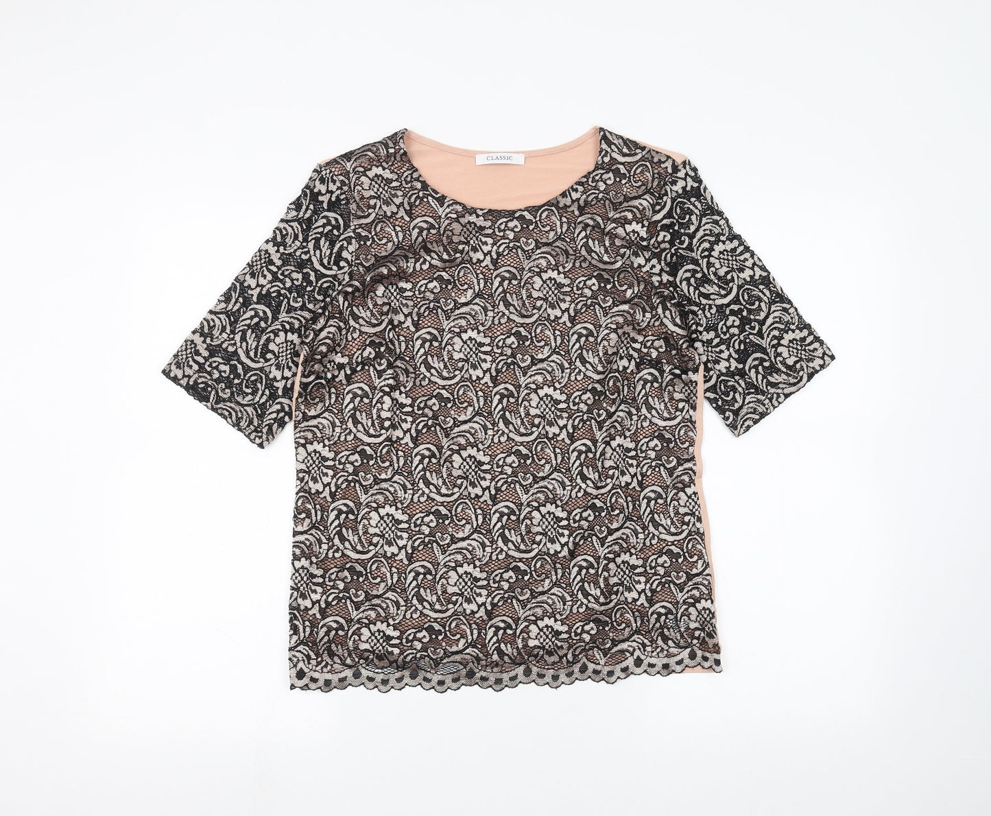 Marks and Spencer Womens Pink   Basic T-Shirt Size 10