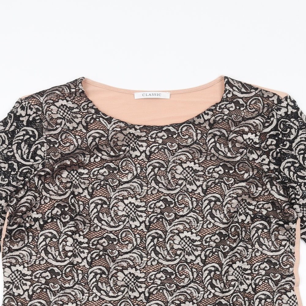 Marks and Spencer Womens Pink   Basic T-Shirt Size 10