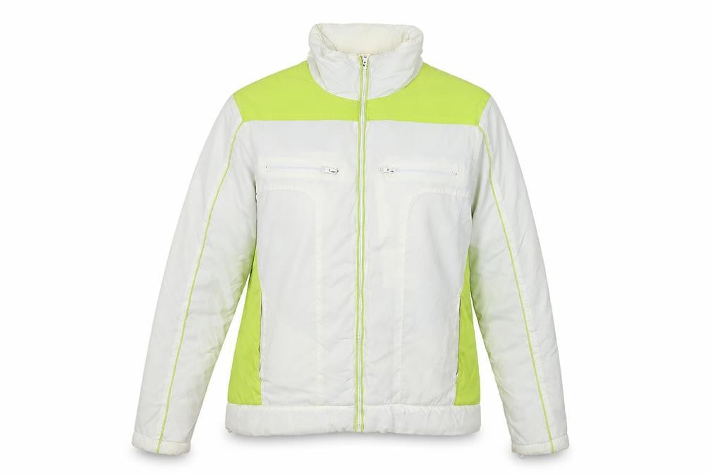 B-12 Womens White   Jacket  Size M