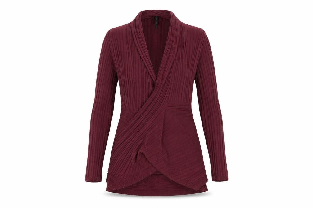 Preworn Womens Red   Cardigan Jumper Size 10
