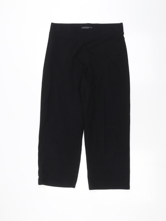 Marks and Spencer Womens Black   Trousers  Size 10 L21 in