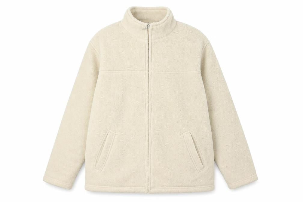 EWM Womens White   Full Zip Jumper Size S