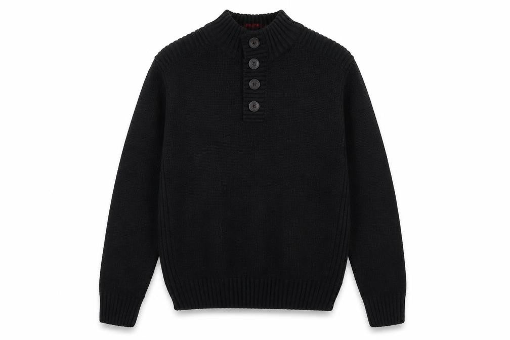 Kensington Mens Black   Pullover Jumper Size L
