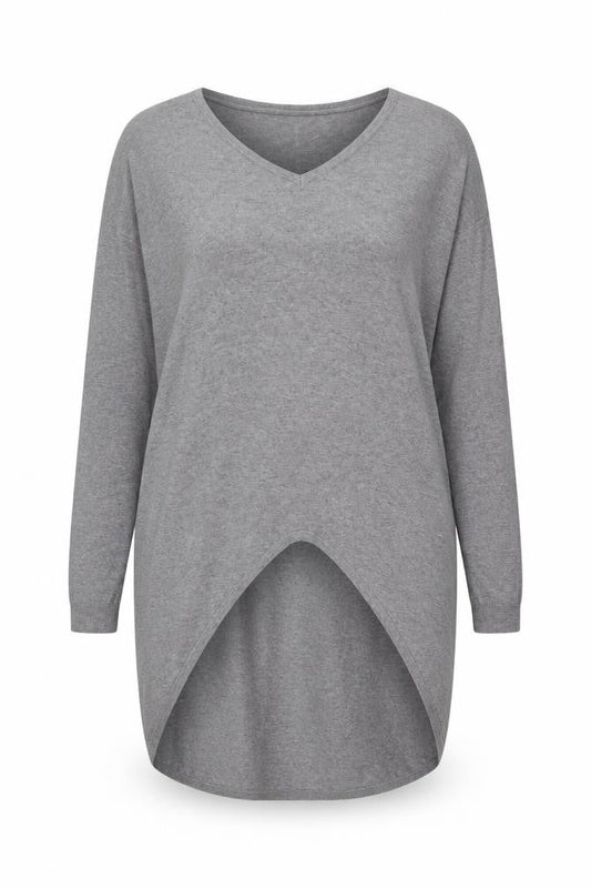 Preworn Womens Grey   Pullover Jumper One Size