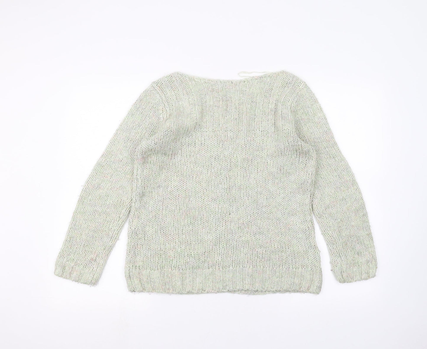 BHS Womens Green   Pullover Jumper Size 10