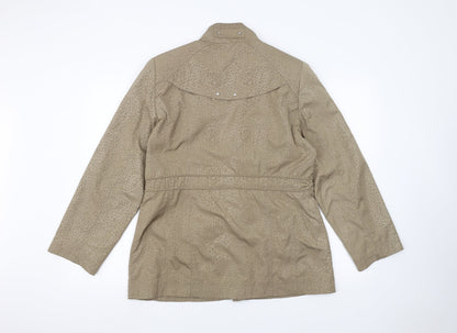 ISLE Womens Brown   Jacket  Size 12