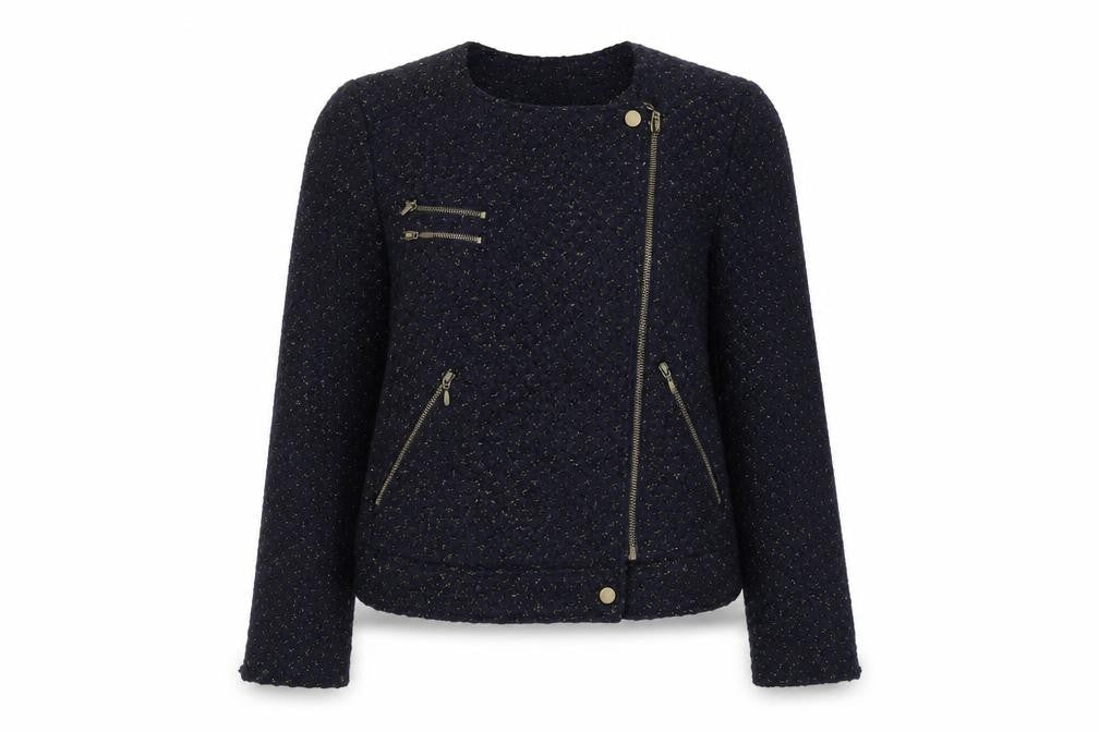 qmack Womens Blue   Jacket  Size L