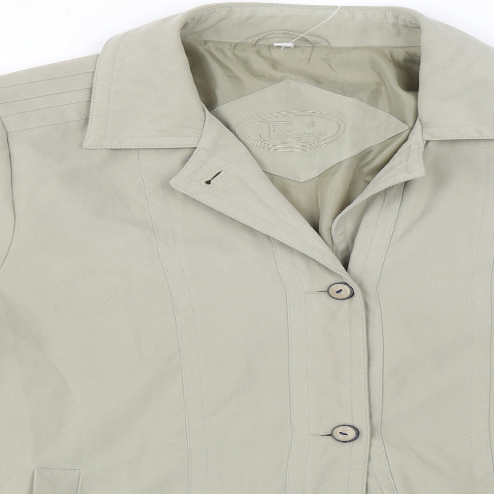 JBC Collection Womens Green   Jacket  Size 14