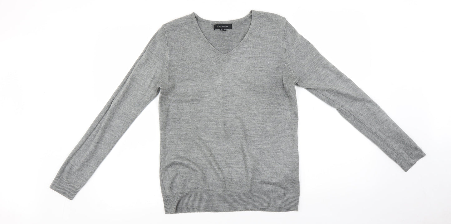 Atmosphere Womens Grey   Pullover Sweatshirt Size 10