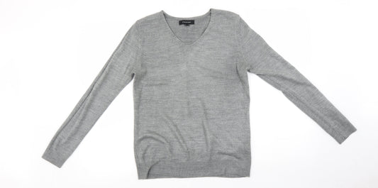 Atmosphere Womens Grey   Pullover Sweatshirt Size 10