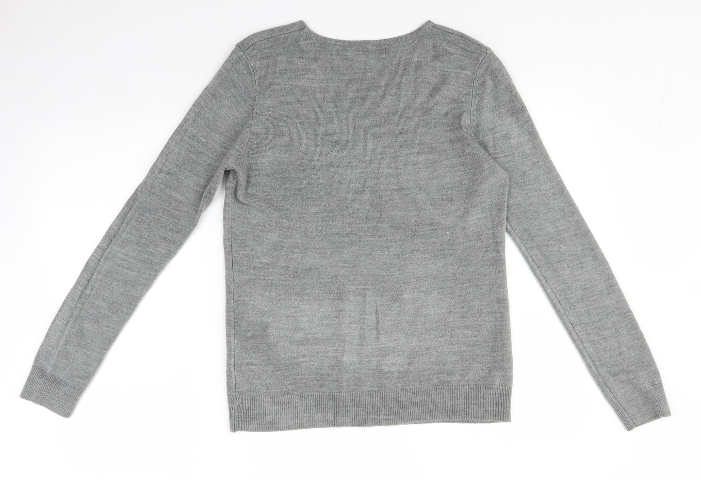 Atmosphere Womens Grey   Pullover Sweatshirt Size 10