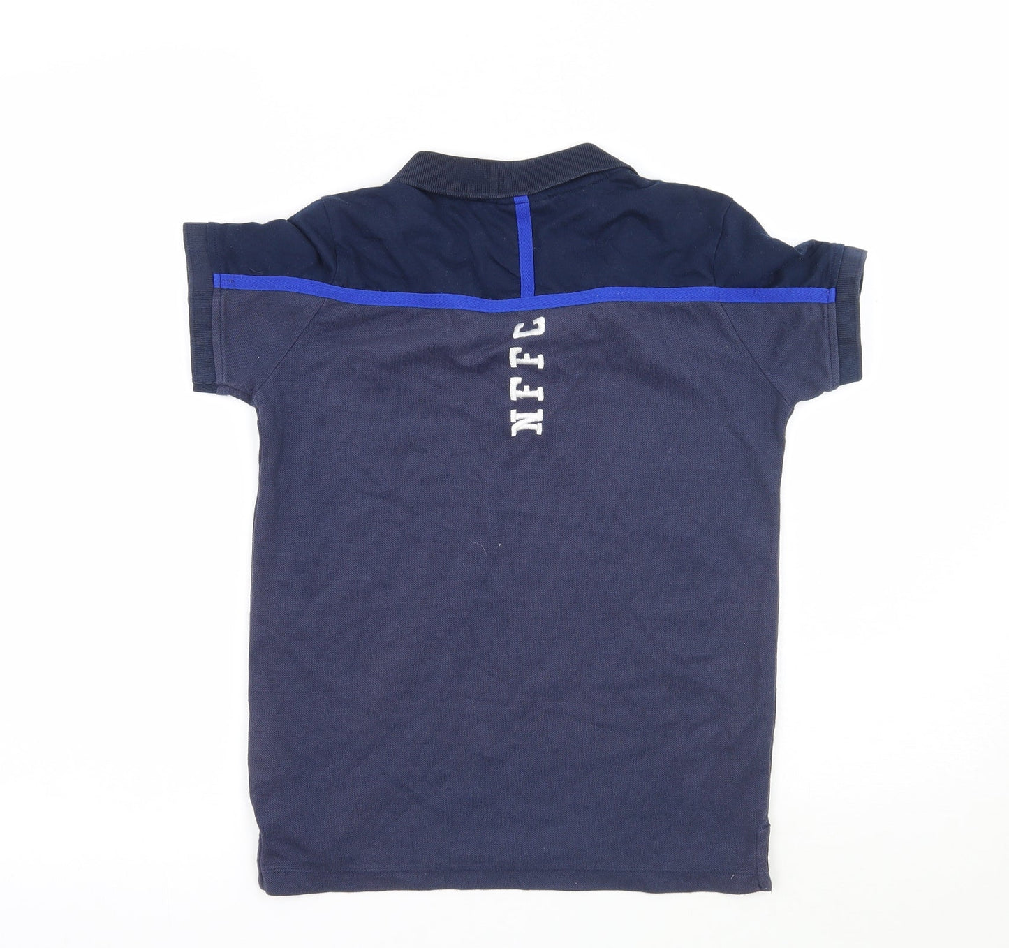 Macron Boys Blue   Basic Polo Size 9-10 Years  - Nottingham Forest